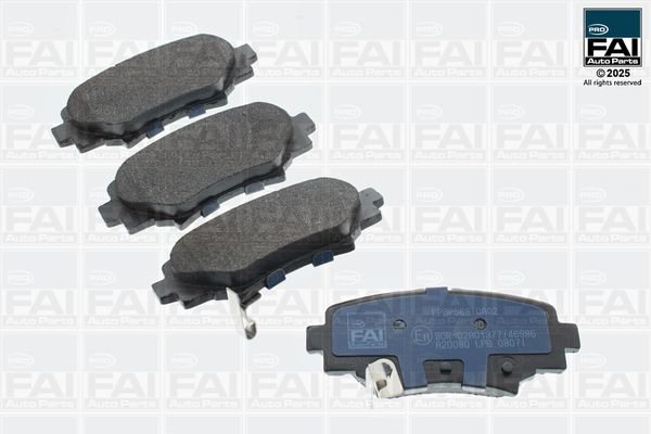 FAI AutoParts Stabdžių trinkelių rinkinys, diskinis stabdys