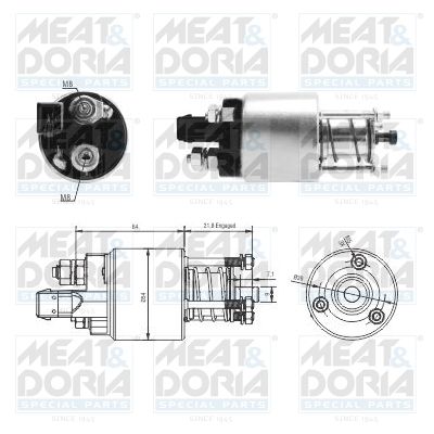 MEAT & DORIA mágneskapcsoló, önindító 46294