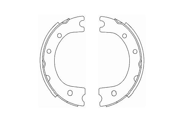 Kavo Parts Stabdžių trinkelių komplektas