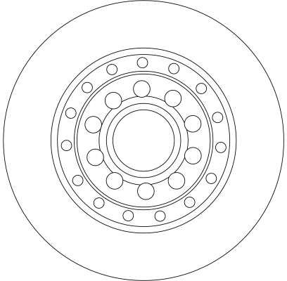 TRW DF4269 Brake Disc