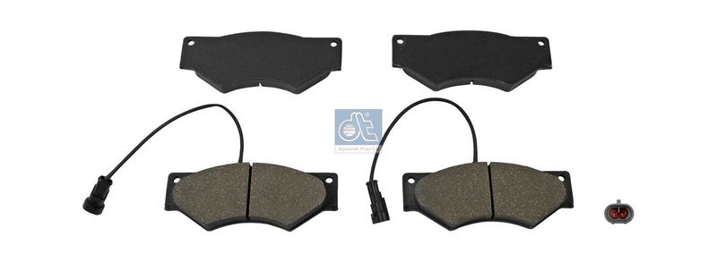 Set placute frana,frana disc 7.92612 DT Spare Parts