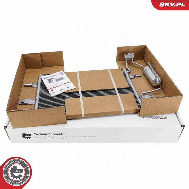 ESEN SKV 86SKV099 Condenser, air conditioning