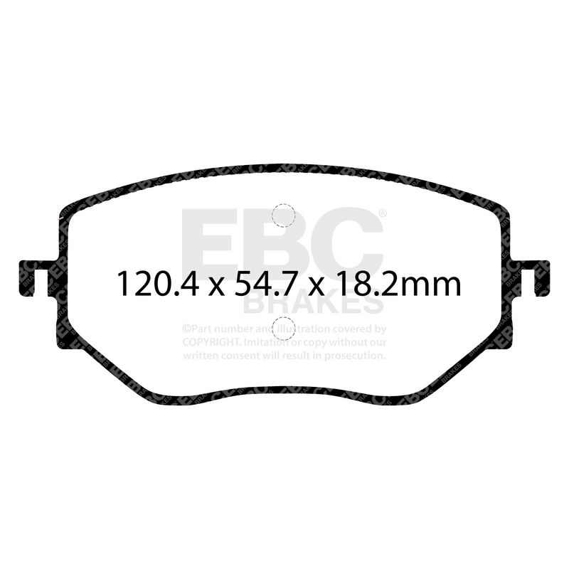 EBC Brakes Remblokkenset, schijfrem DP42422R