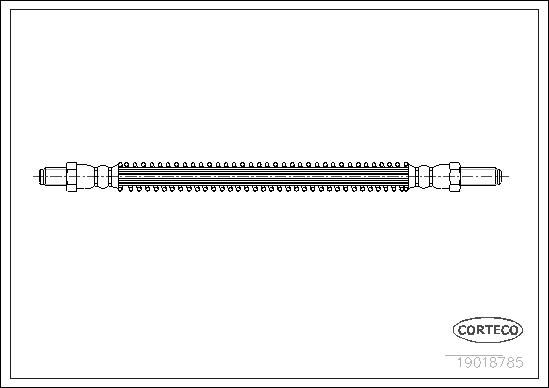 CORTECO 19018785 - Brake Hose