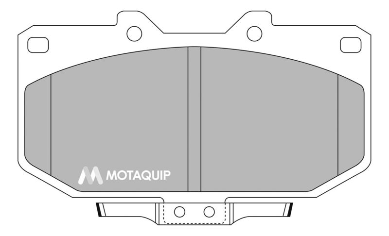 MOTAQUIP fékbetétkészlet, tárcsafék LVXL610