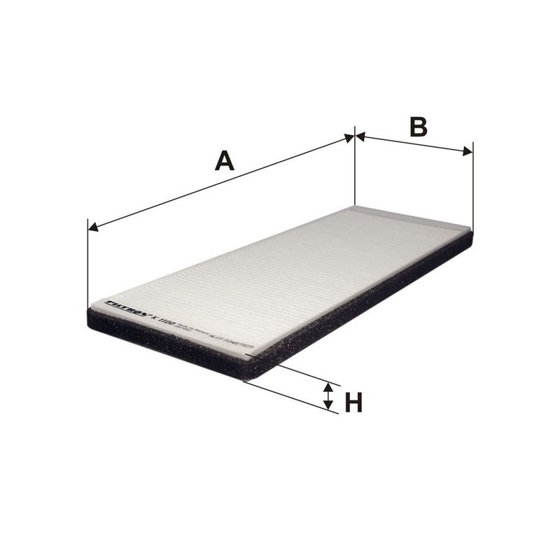 Filter, salongiõhk, FILTRON K 1100