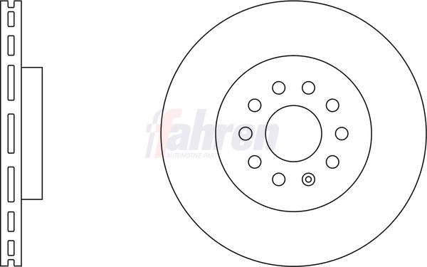 Fahren Brake Disc FBD6721