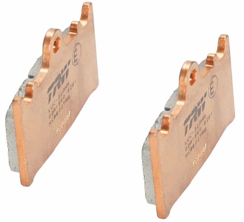 Brake pads Voor, beoogd gebruik: racing/route, materiaal: sinter-TRQ, 46,2x69,7x8,1mm past: HUSABERG FS  KAWASAKI GPZ, KLZ, ZR, ZX, ZX-6R, ZX-9R, ZXR, ZZR  SUZUKI GSF, GSR, GSX 250-1250 1988-2021