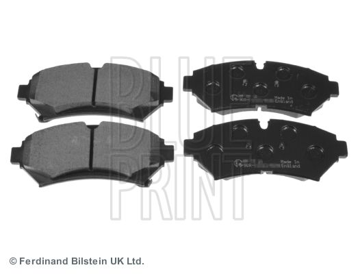 Комплект гальмівних накладок, дискове гальмо, Blue Print ADA104243