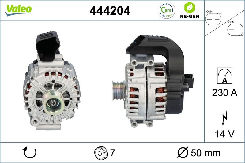 VALEO Dynamo / Alternator 444204