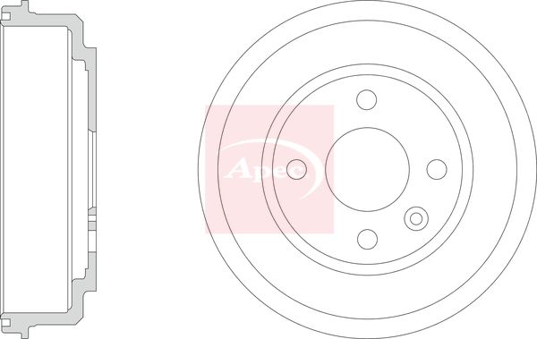 APEC Brake Drum DRM9230