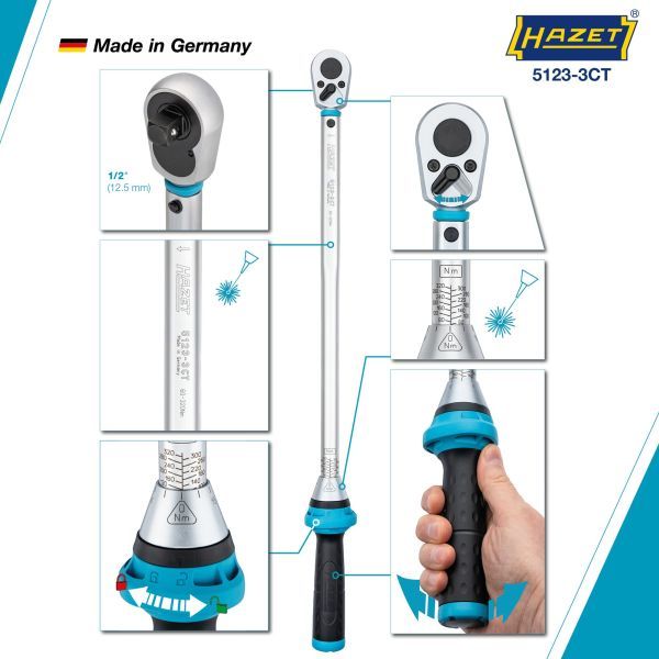 HAZET 5123-3CT Torque Wrench