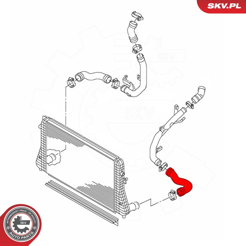 Laadimisõhu voolik, ESEN SKV 43SKV428