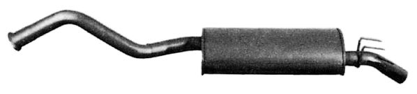 Silenciador posterior