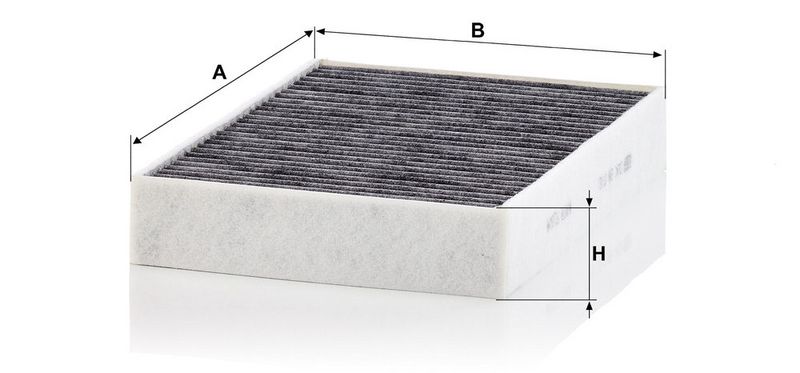Filter, salongiõhk, MANN-FILTER CUK 28 016