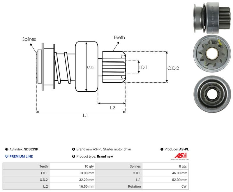 Vabajooks, starter, AS-PL SD5023P