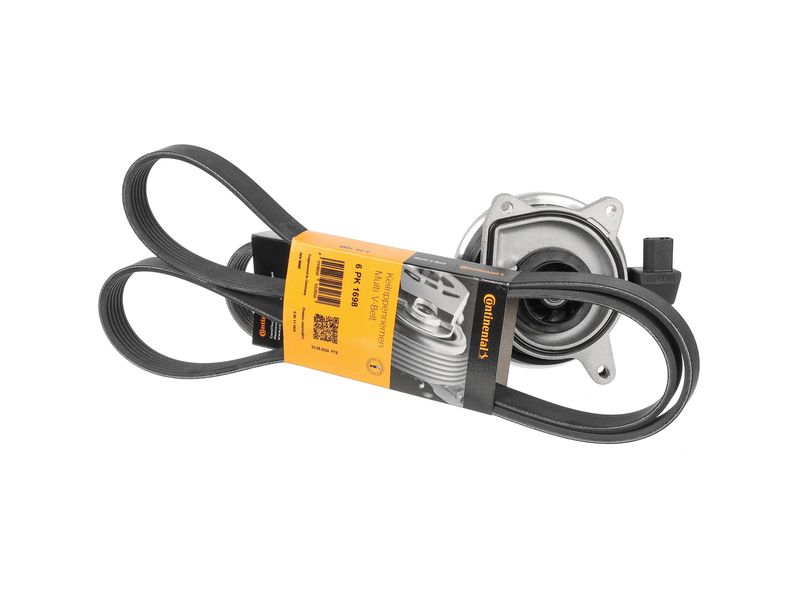 Product Image - Waterpomp + multi v-riemset - PW0010 - ET ENGINETEAM