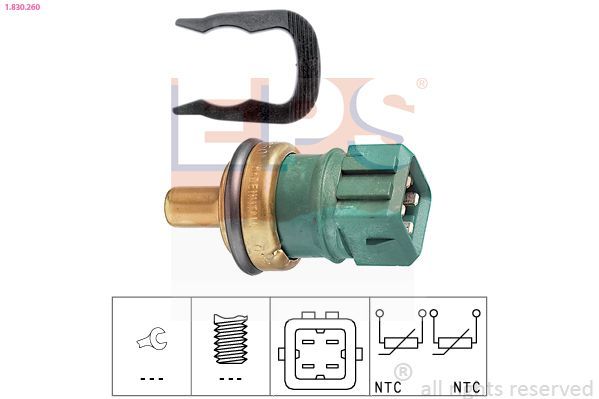 Sensor, temperatura del refrigerante