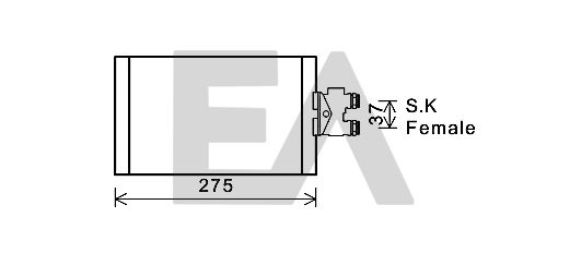 Radiador de aceite, aceite motor