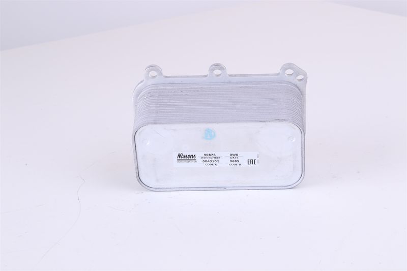 Õliradiaator, mootoriõli, NISSENS 90876
