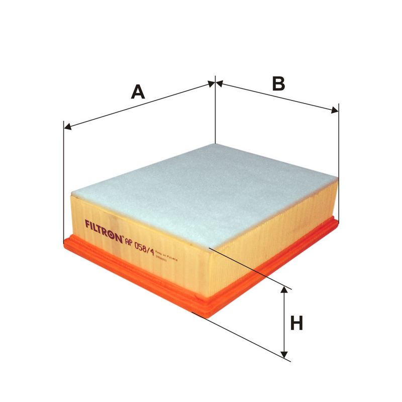 Õhufilter, FILTRON AP 058, 4