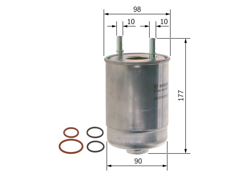 BOSCH F 026 402 067 Fuel Filter