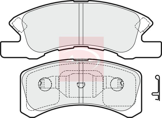 DriveTec Brake Pads DBPPAD1625