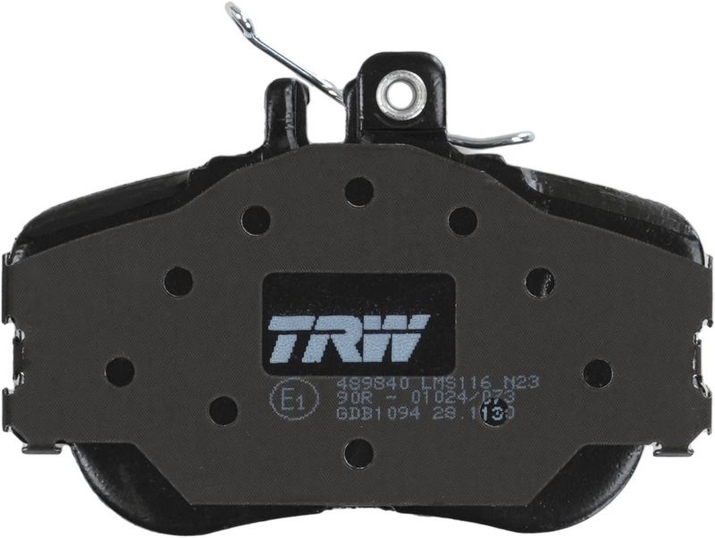 TRW GDB1094 Brake Pad Set, disc brake