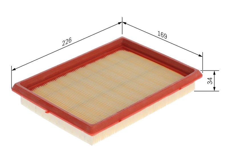 Filtre+à+air BOSCH 1 457 433 274