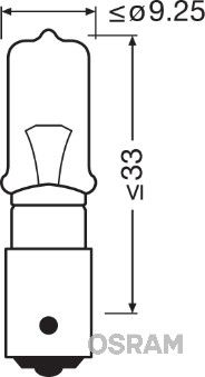 Лампа накаливания H21W 24V 21W 64138