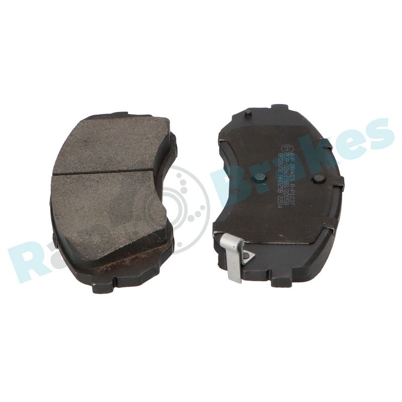 RAP BRAKES R-P1237 Brake Pad Set, disc brake