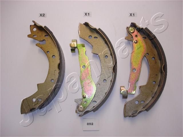 JAPANPARTS fékpofakészlet GF-892AF