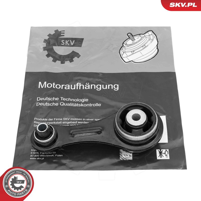 Paigutus, Mootor, ESEN SKV 75SKV134