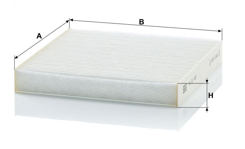 Filter, salongiõhk, MANN-FILTER CU 21 003