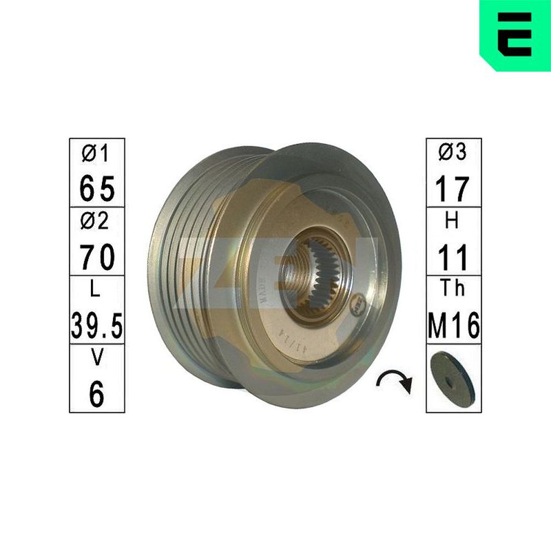 Механізм вільного ходу генератора, Era ZN5605