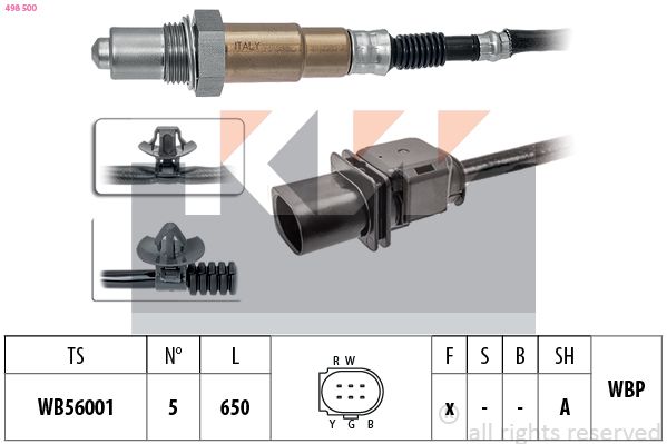 KW lambdaszonda 498 500