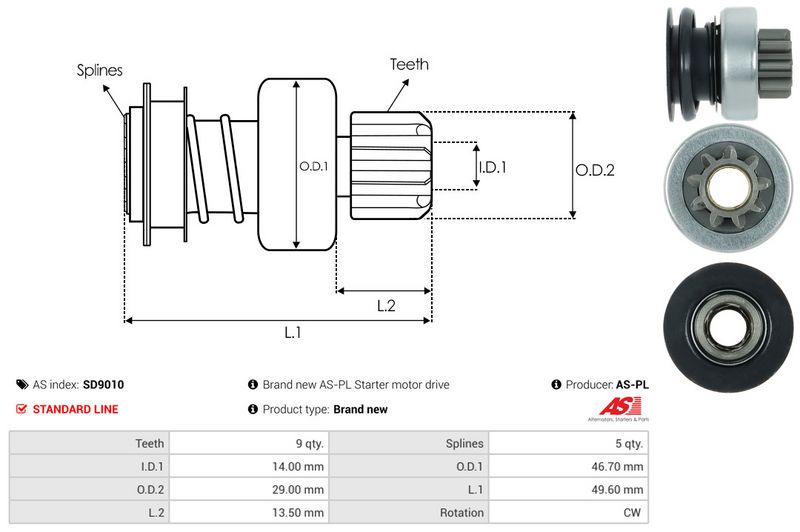 Vabajooks, starter, AS-PL SD9010