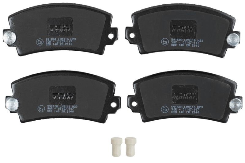 TRW GDB148 Brake Pad Set, disc brake
