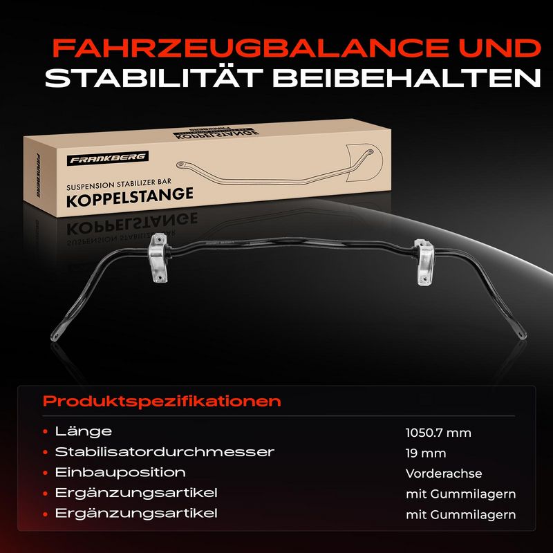 Frankberg 5481FB0025754 Stabiliser Bar, suspension