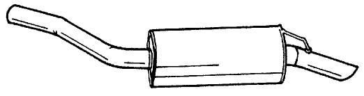 SIGAM 25672 - Rear Silencer