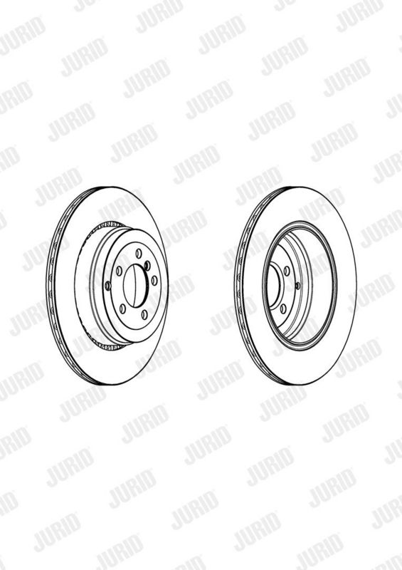 Disc frana 562969JC-1 JURID