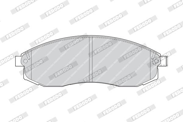 FERODO Plaquettes de frein à disque FDB1646