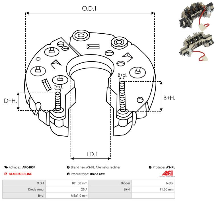 Seadistaja, generaator, AS-PL ARC4034