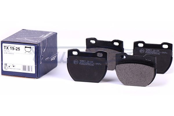 TOMEX Brakes TX 19-25 Brake Pad Set, disc brake