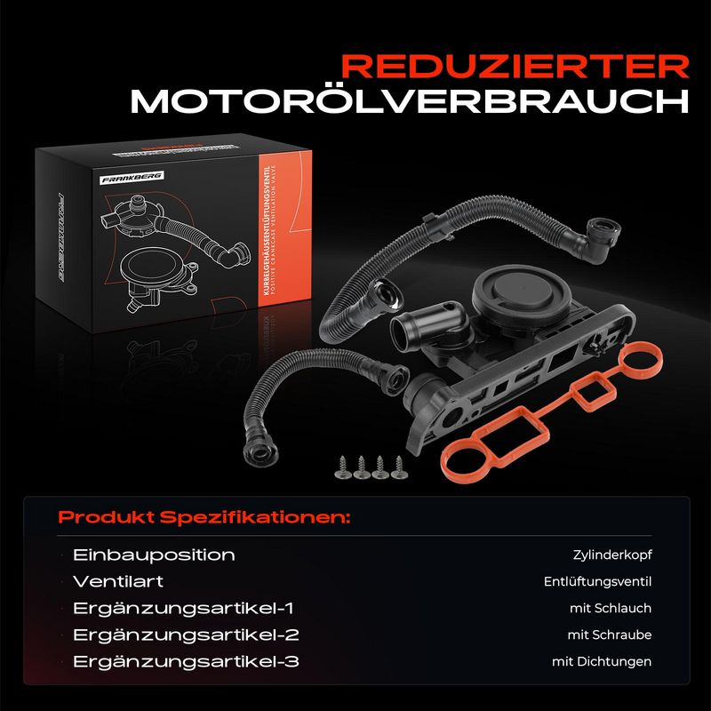 Frankberg 5481FB0052642 Oil Separator, crankcase ventilation