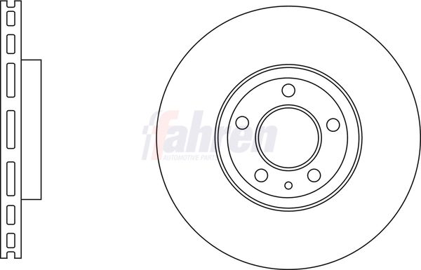 Fahren Brake Disc FBD6809