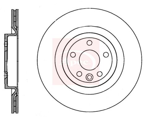 APEC Brake Disc DSK3406