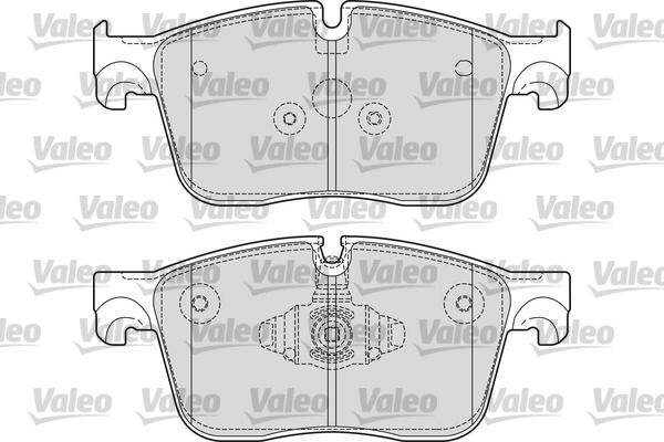 VALEO Remblokkenset, schijfrem 601677