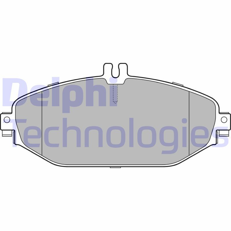 DELPHI Mercedess колодки гальмівний передні W205/W213