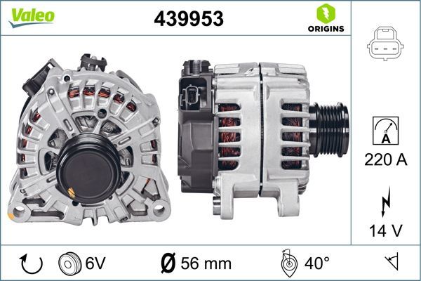 VALEO Dynamo / Alternator 439953